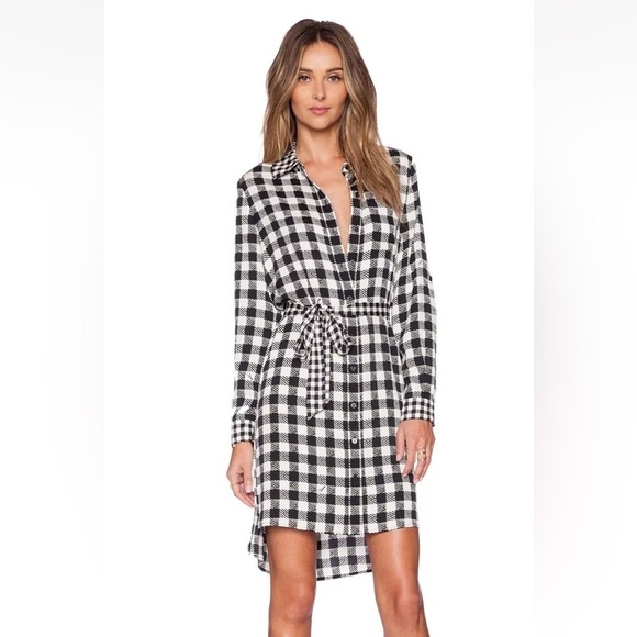 Diane von Furstenberg Prita Dress- belt not included - in Black & White - Picture 2 of 10